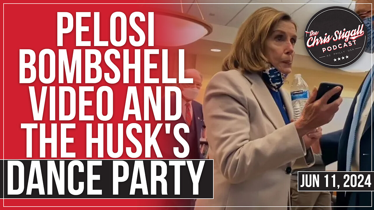 Pelosi Bombshell Video and The Husk's Dance Party