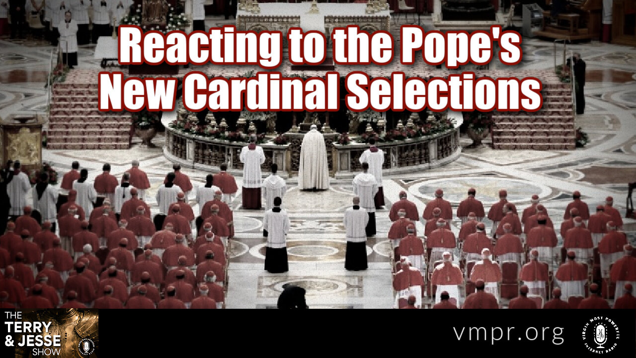 01 Jun 22, The Terry & Jesse Show: Reacting to the Pope's New Cardinal Selections