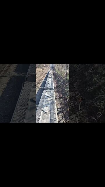 train from above