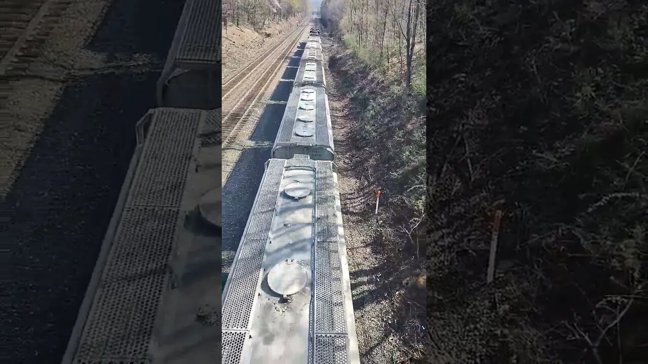 train from above