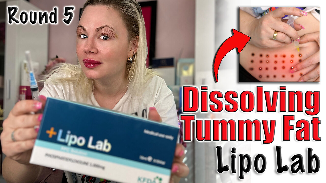 Dissolving Stomach Fat with Lipo Lab, Round 5 AceCosm | Code Jessica10 saves you Money