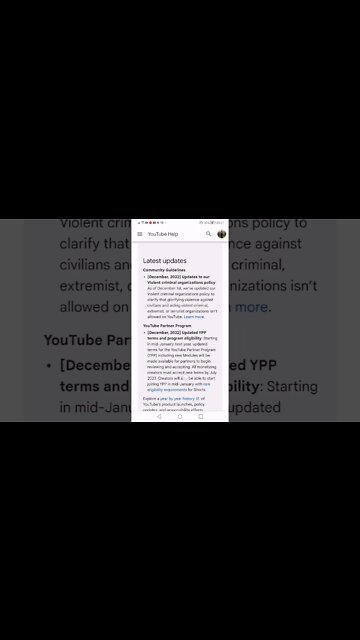 YouTube's Political "Correctness" Policy