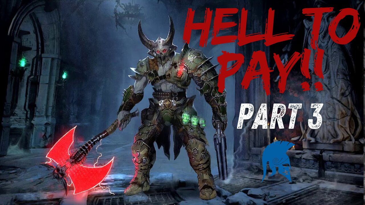 Earth and Mars are at hells gates!! Doom eternal part 3!!