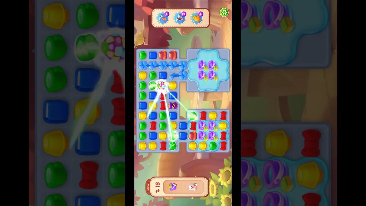 Shorts Playrix Homescapes Gameplay Walkthrough Level 12862-010