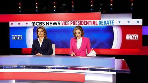 CBS VP Debate Moderators Caught - Scandal Rocks Them Hours After Showdown