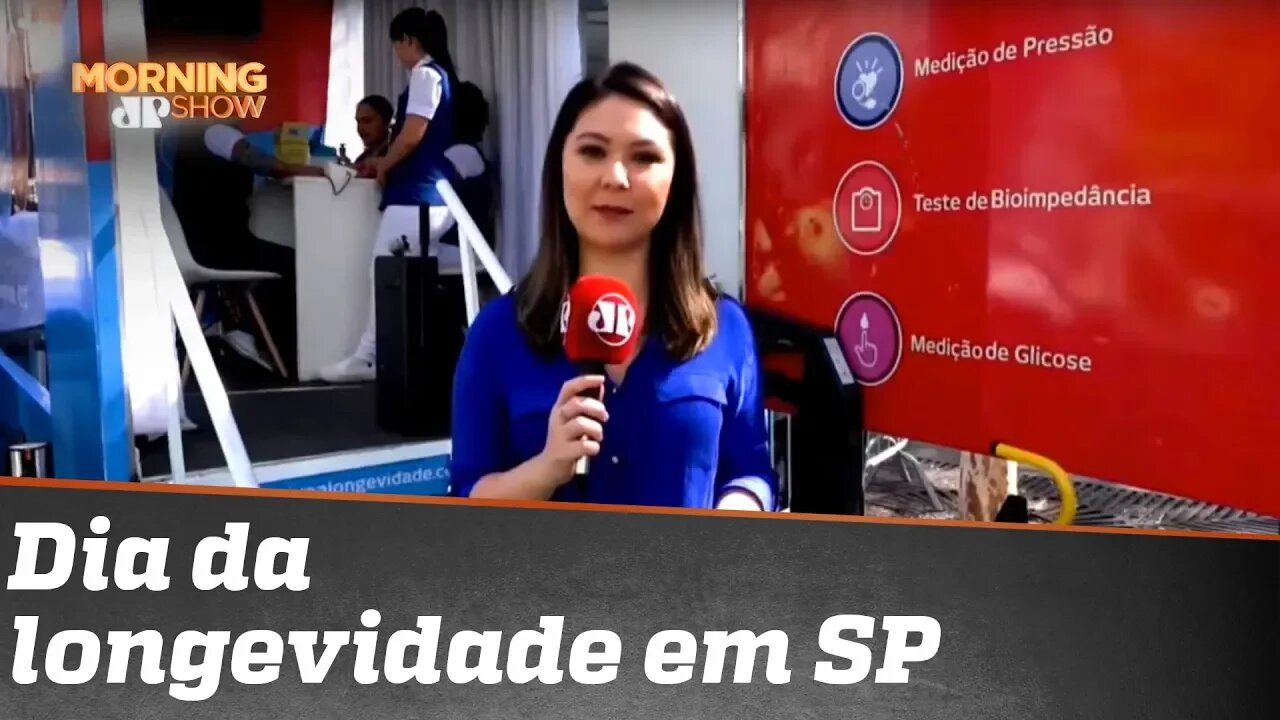 Dia da Longevidade ganha caminhão com exames gratuitos em SP