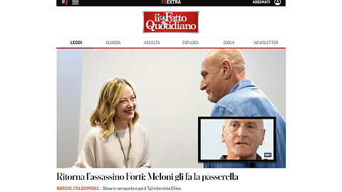 Capriole del Fatto su Chico Forti