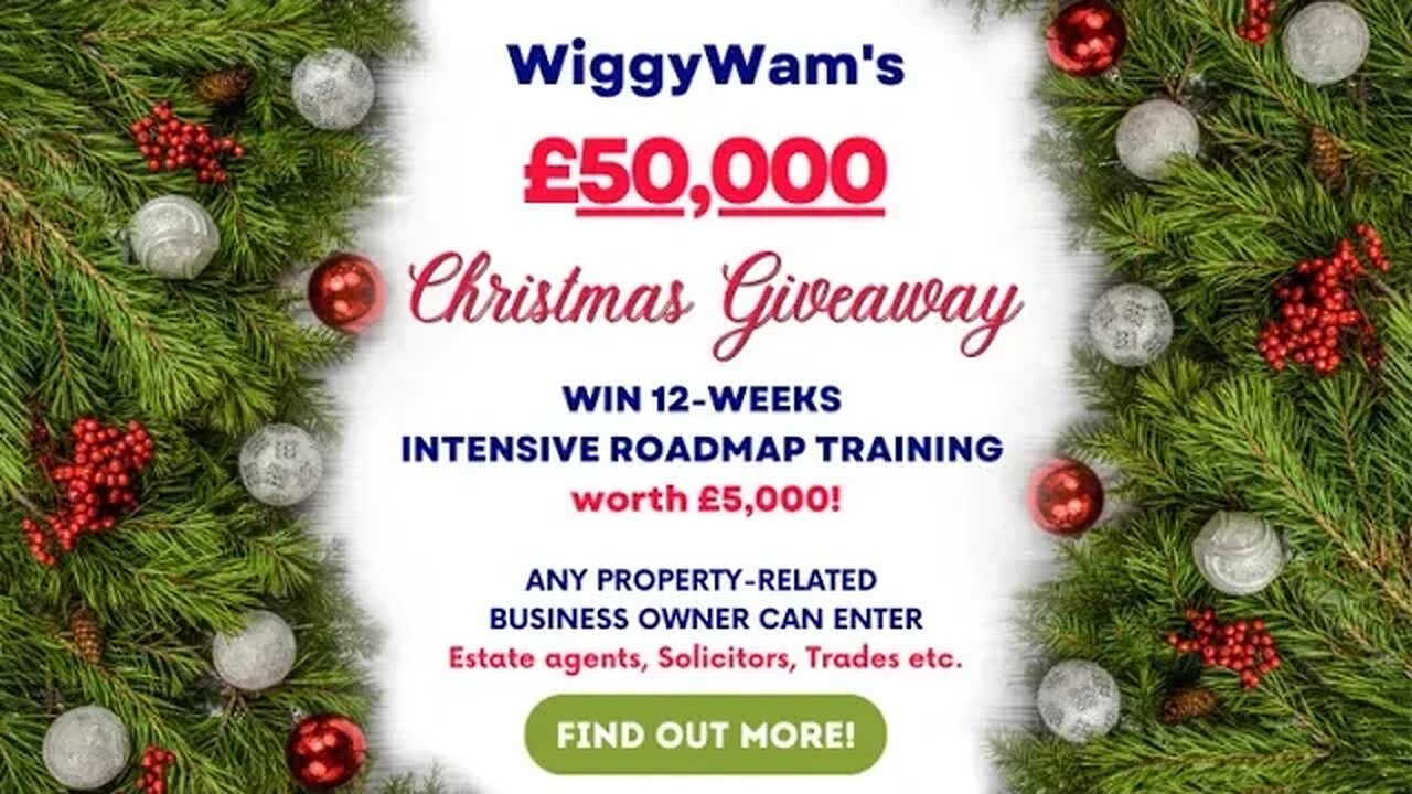 WiggyWam Competition For UK Property-related Business Owners