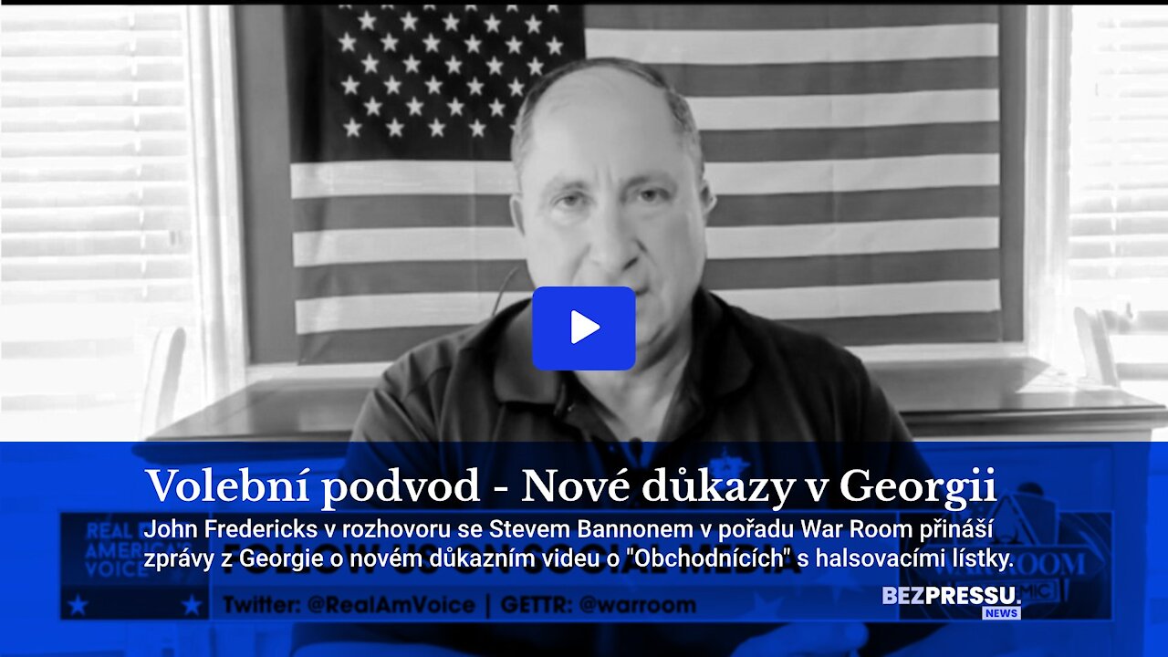 Volební podvod - Nové důkazy v Georgii