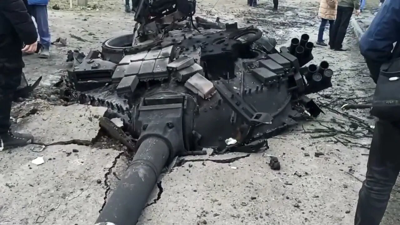 Ukraine War - Destroyed T-64