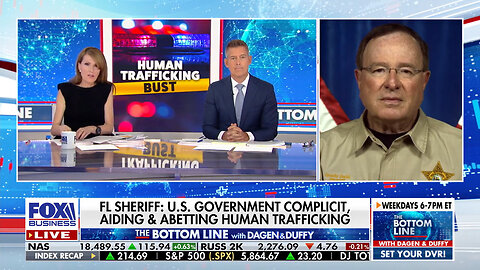 Florida Sheriff Says U.S. Government Is 'Complicit' In 'Aiding' Human Trafficking