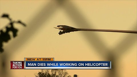 Man killed by helicopter in accident at airport in Brooksville