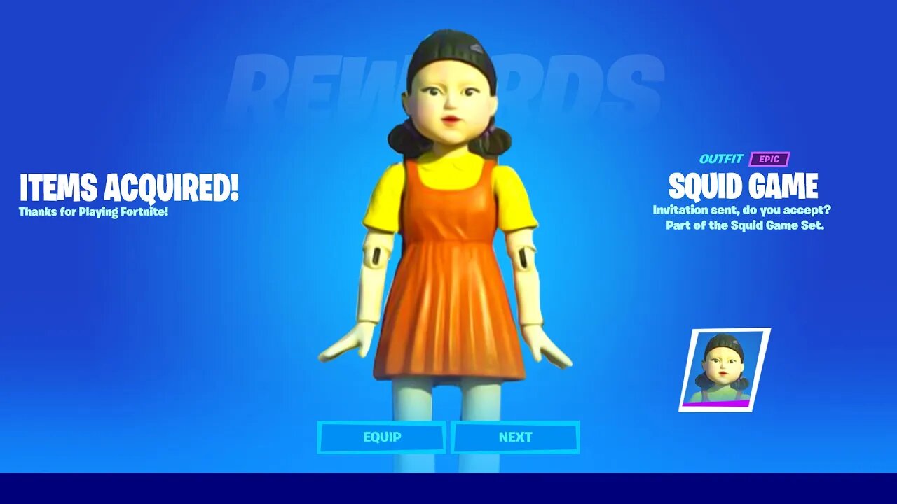 Say Hello To SQUID GAME In Fortnite