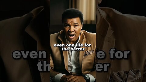 Ali Speaks: Episode 2 #muhammadali #motivational #wisdom #motivationalquotes #fyp #quotesdaily