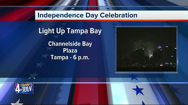 Fourth of July Celebration in Channelside Bay Plaza