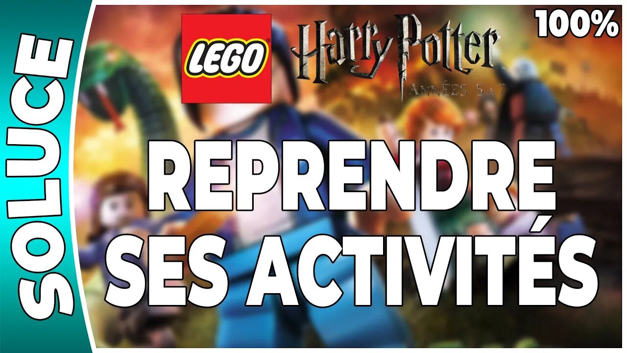 LEGO Harry Potter : Années 5 à 7 - REPRENDRE SES ACTIVITÉS - 100% - Emblèmes et perso [FR PS3]