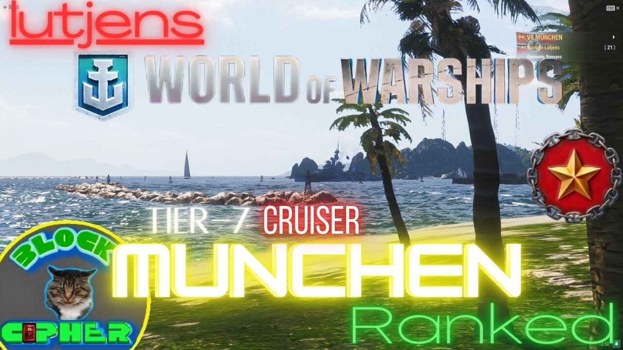 Ranked/Tier-7 MUNCHEN/Lutjens | World of Warships