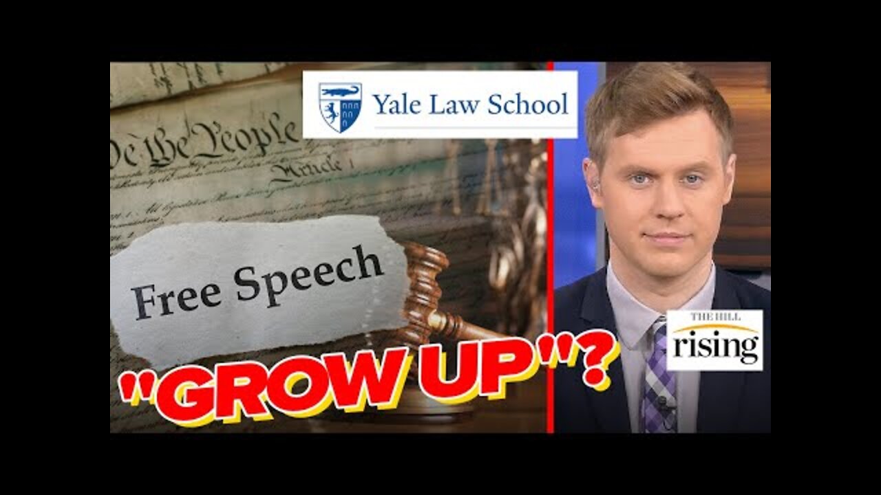 Robby Soave: Yale Law Students Told To "GROW UP" By Speaker They Heckled