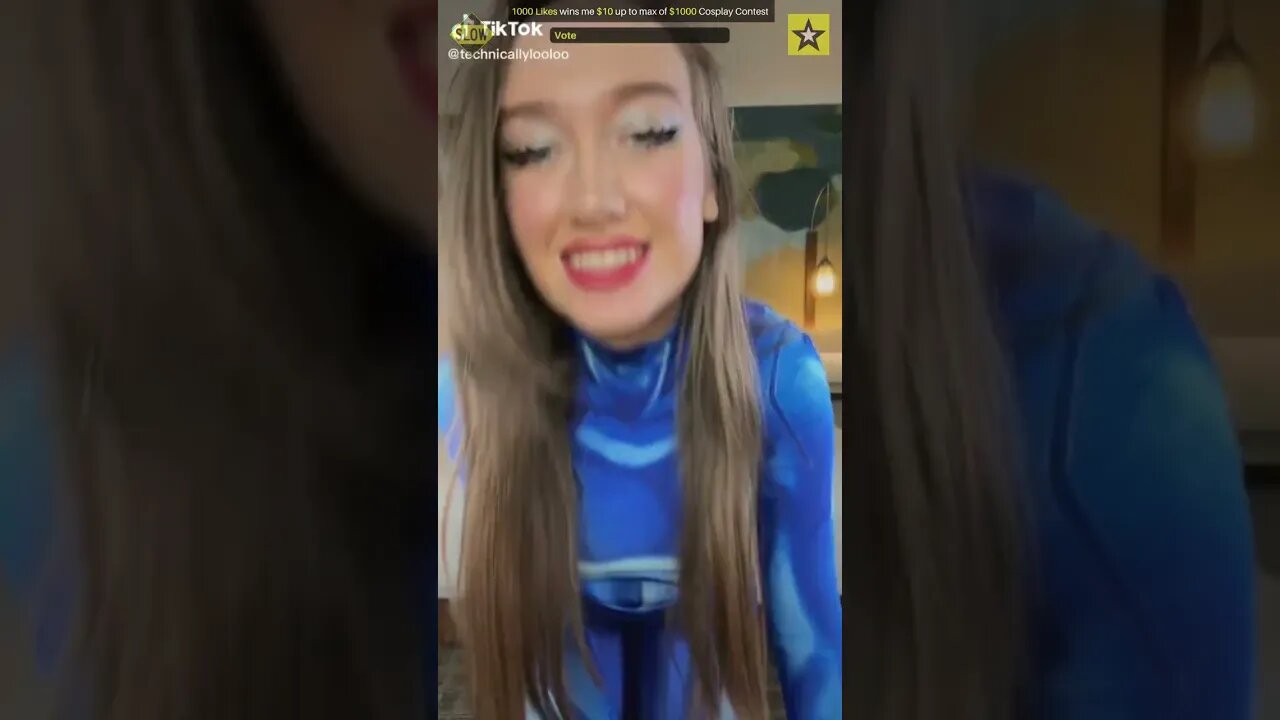 Best Zero Suit Samus Cosplay Costume - 1000 Likes Beautiful Women TikTok Dance Contest 🔵🚀