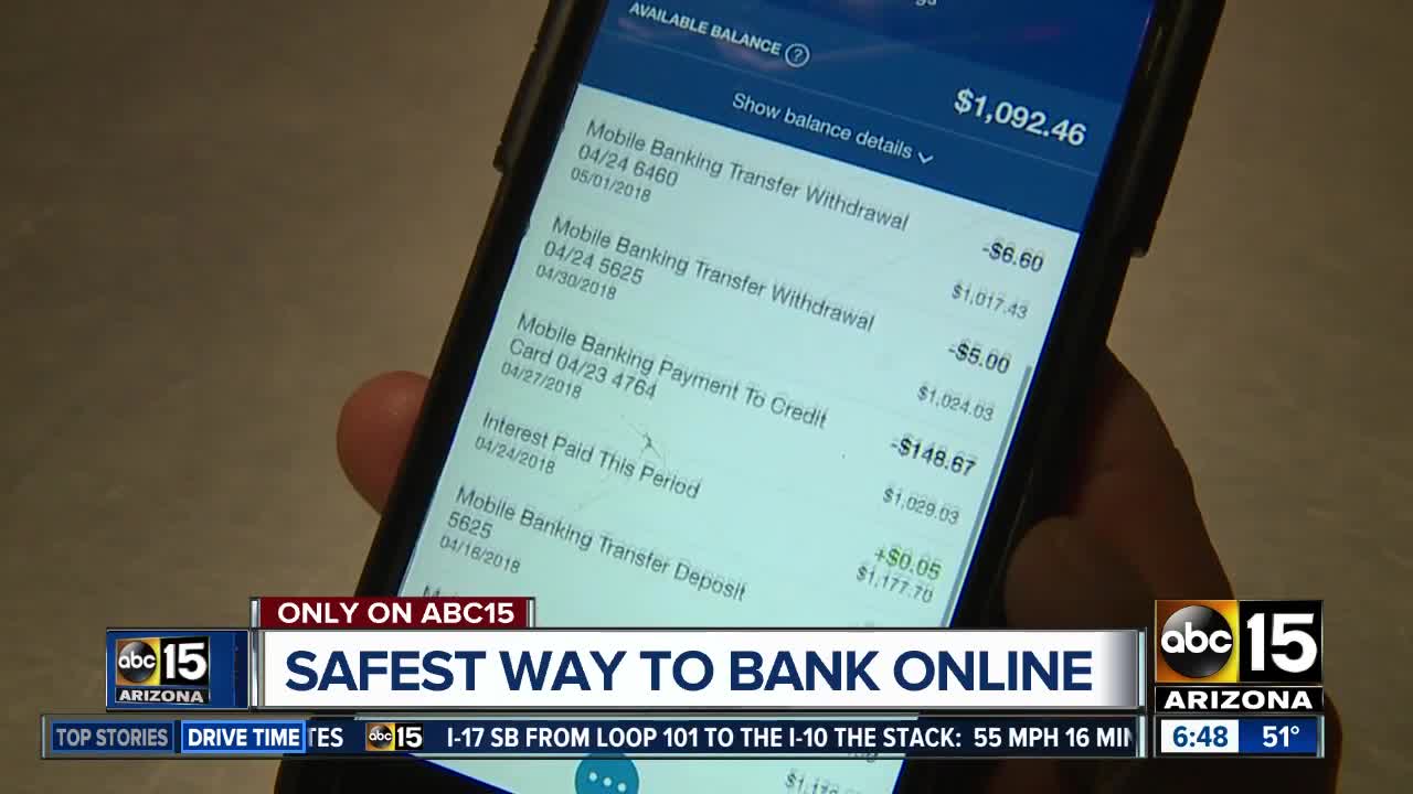 Let Joe Know: What's the safest way to bank online?