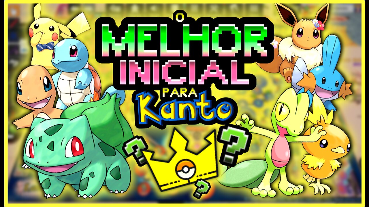 Pokémon Mestre dos Treinadores RPG - Explicando Coisas (MELHOR INICIAL DE KANTO)