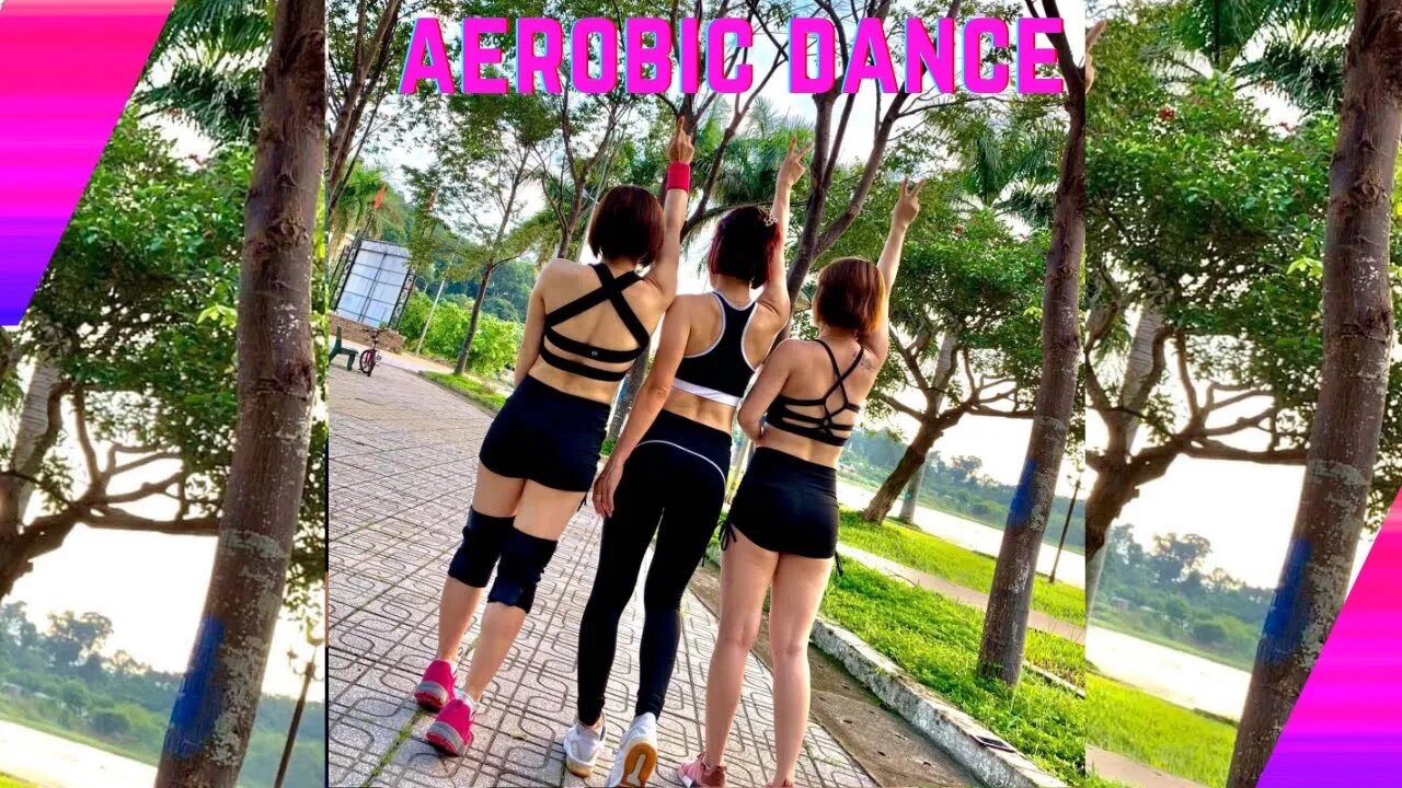 3 Minute Chang Aerobic Dance Exercise for a Full-Body Workout at the Gym