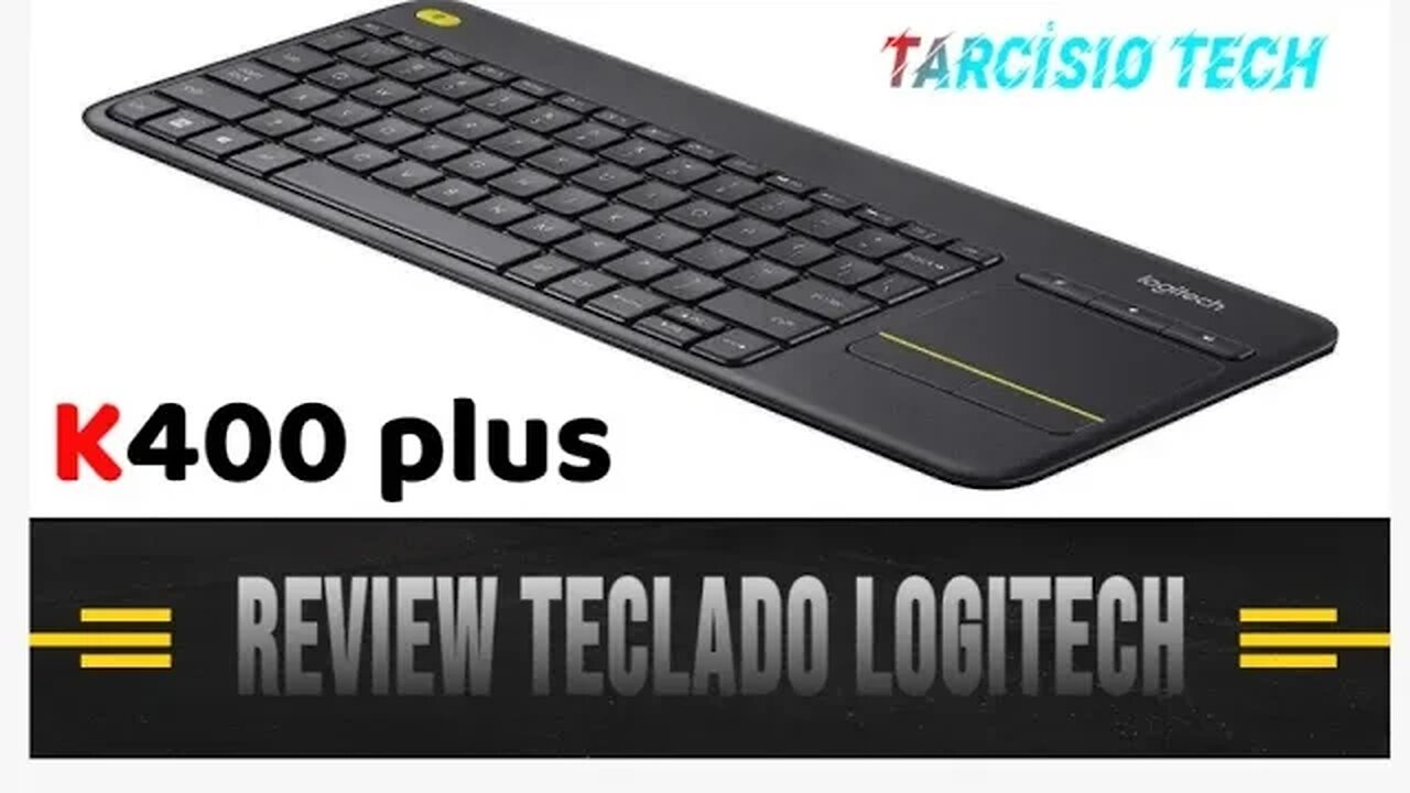 Teclado Logitech k400 Plus I Review