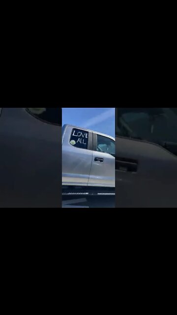 #UBER DRIVER YELLING GO HOME at #PeoplesConvoy