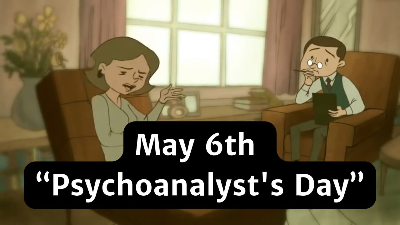 May 6th “Psychoanalyst's Day”