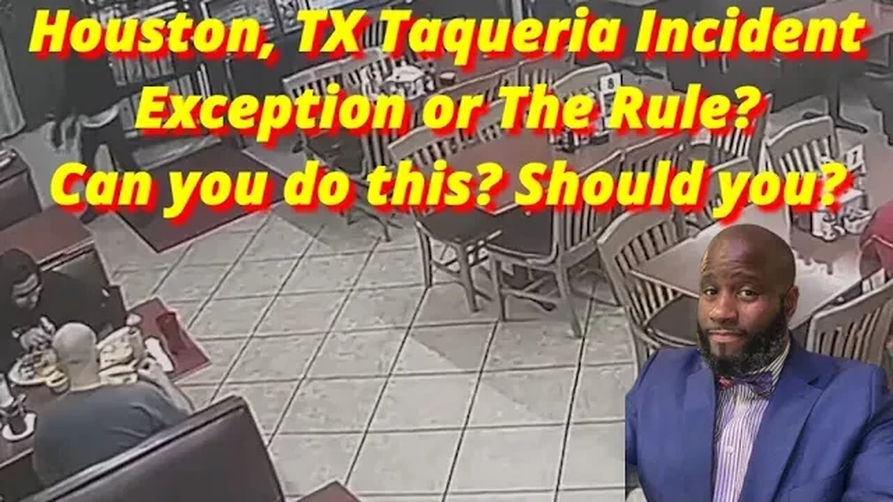 Houston, TX Taqueria Shooting: Exception or The Rule? ￼