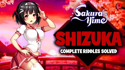 Sakura Hime - Shizuka / Complete riddles solved - Gameplay 4.