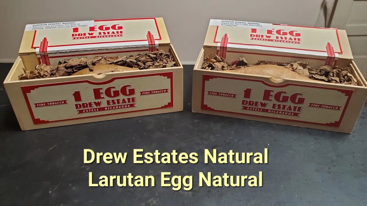 Drew Estates Natural Larutan Egg Natural cigar review