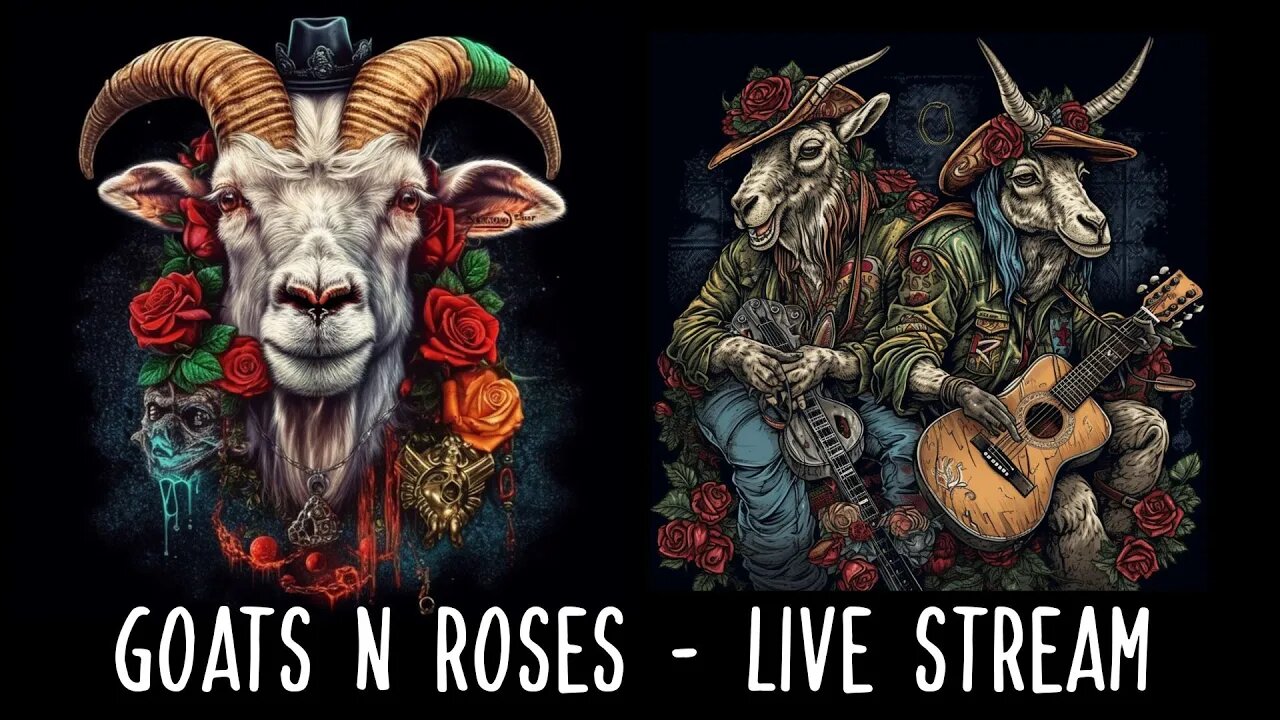 AI Art Live Stream - Fair - Fashion Prints & Goats & Roses - Midjourney - Stable Diffusion