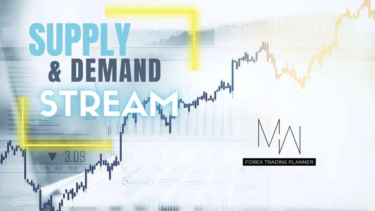 Supply and Demand Stream Gold, Silver and US30