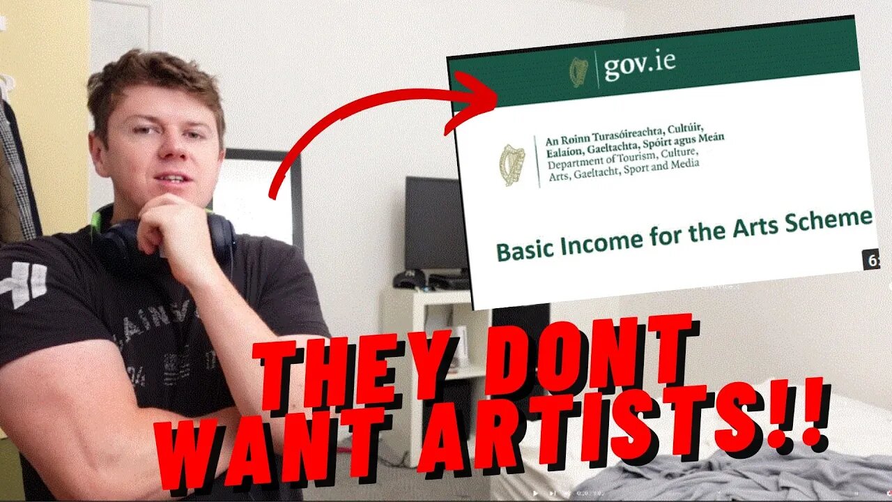 BASIC INCOME FOR THE ARTS SCAM!!! **CRAZY RANT NOT CLICKBAIT** ((STORY TIME!!))