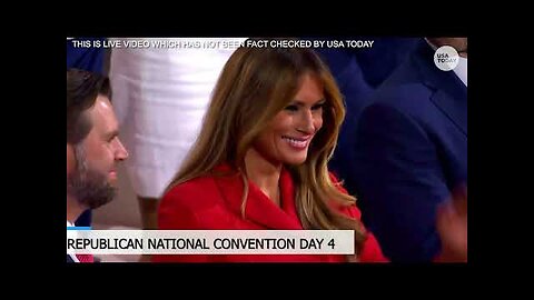 Donald Trump thanks wife Melania during speech at 2024 RNC for letter calling for national unity