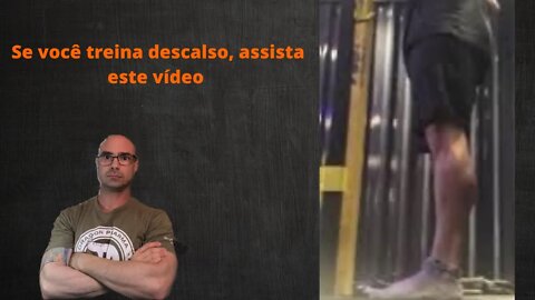 Qual é a vantagem de treinar descalço?