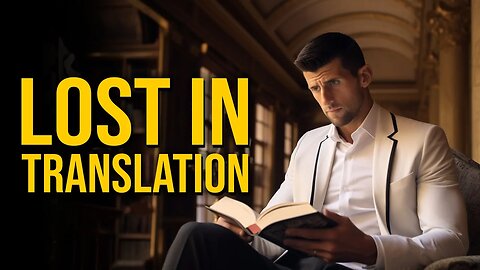 Novak Djokovic's English-To-English Dictionary