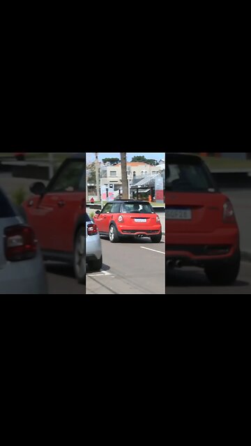 MINI COOPER VERMELHO PRETO