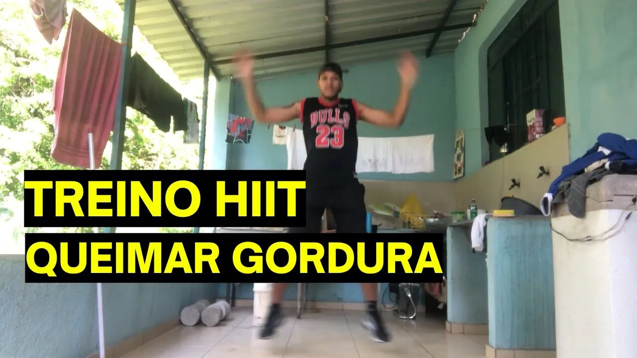 TREINO HIIT DE 10 MINUTOS PARA INICIANTE - EMAGRECER SEM SAIR DE CASA