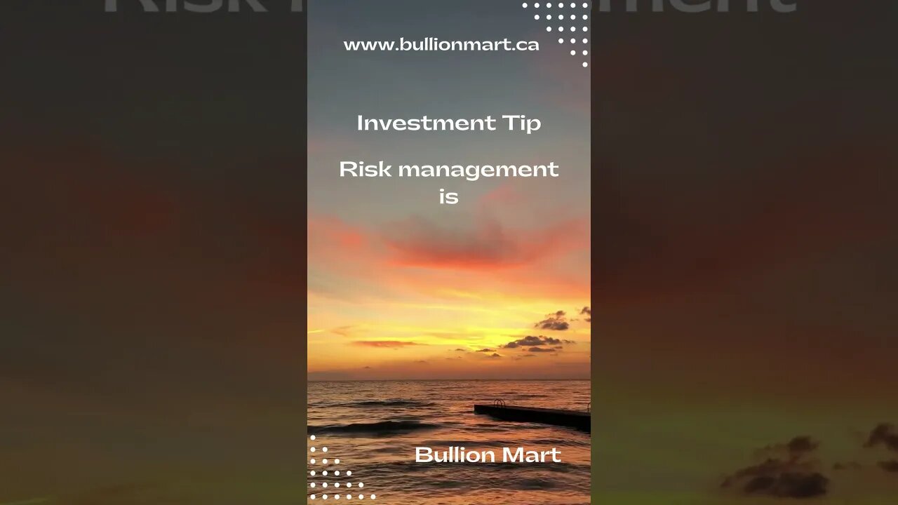 Investment Tip from Bullion Mart