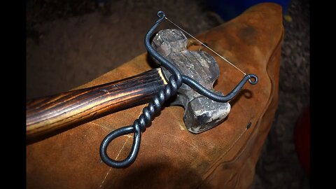 Blacksmithing for beginners: Forging a cheese slicer