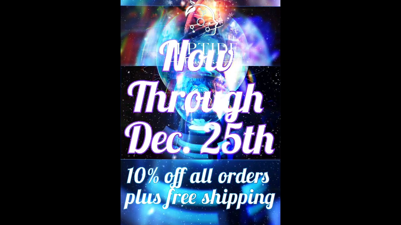 Peptide Fountain Holiday Sale