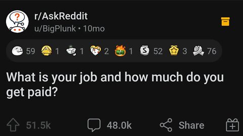 JOB AND SALARY...