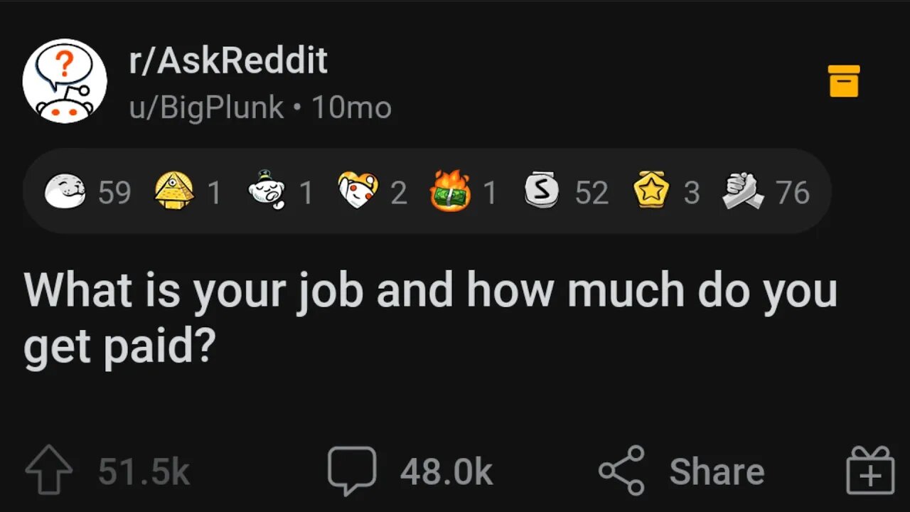 JOB AND SALARY...