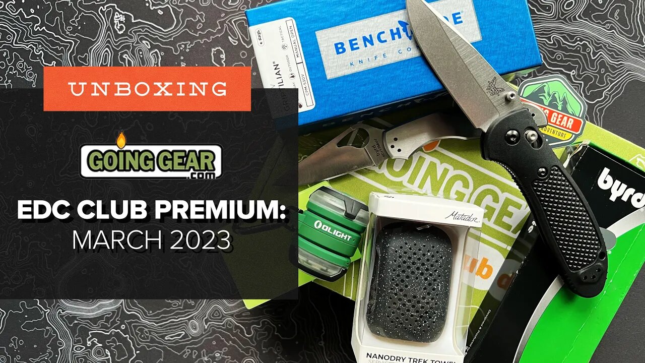 It's a CLASSIC for a Reason! - Unboxing Going Gear's EDC Club Premium Box - March 2023