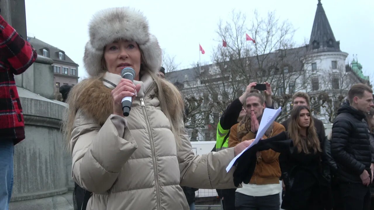 Joanna Oddanes tal på Frihetsmarschen Malmö