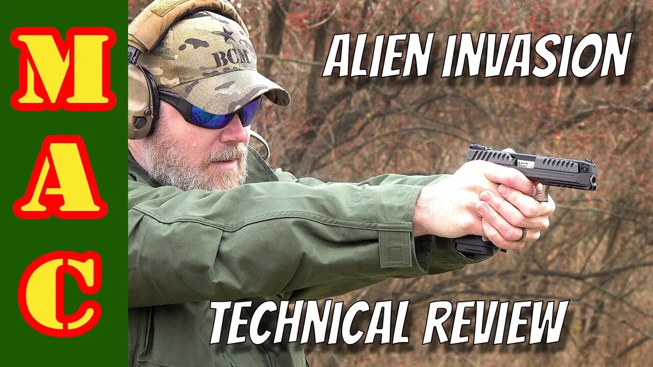 Laugo Arms Alien pistol technical review - Truly innovative 9mm pistol