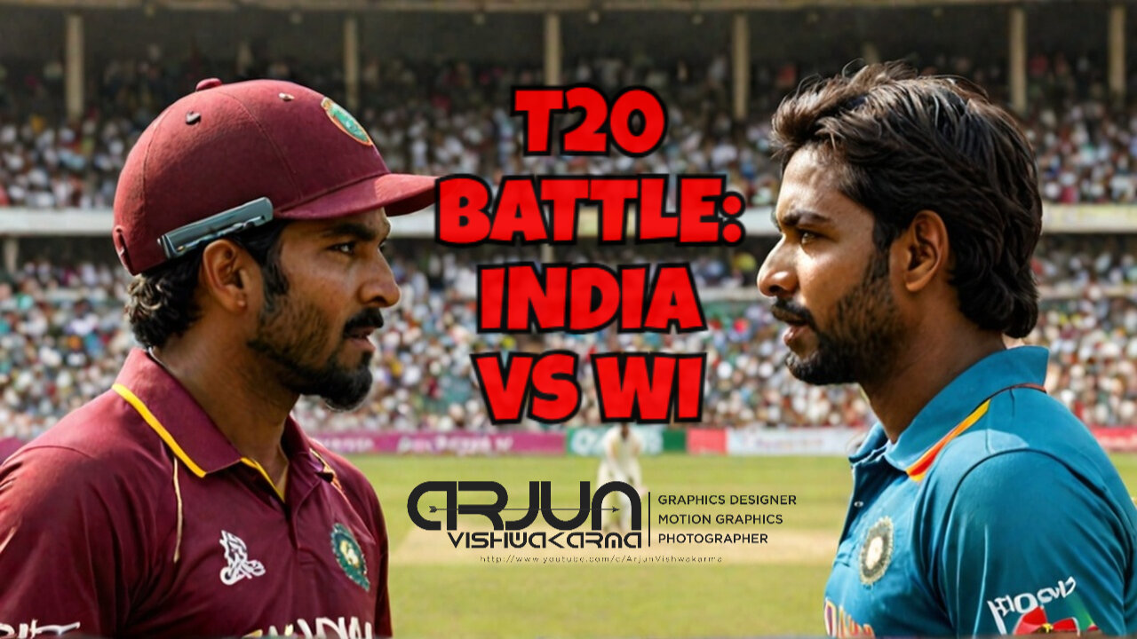 India 🇮🇳 vs West Indies Cricket Gameplay T20 | #arjunislive #livestream #cricket