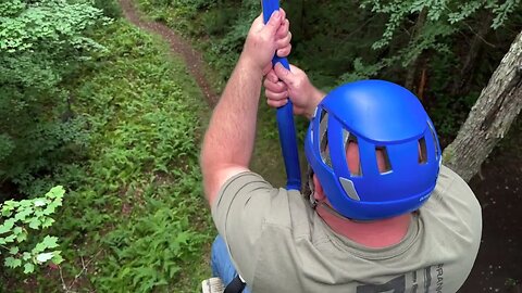 We Got High In the Woods and it was Terrifying! | Team Building at Beaver Camp